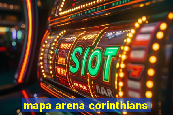 mapa arena corinthians